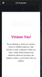 Mobile Screenshot of ckandante.cz